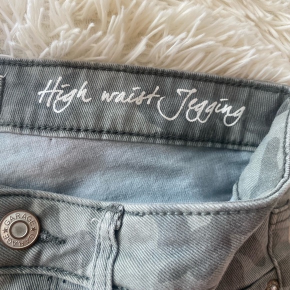 Garage Camo High Waist Jegging - Picture 3 of 6